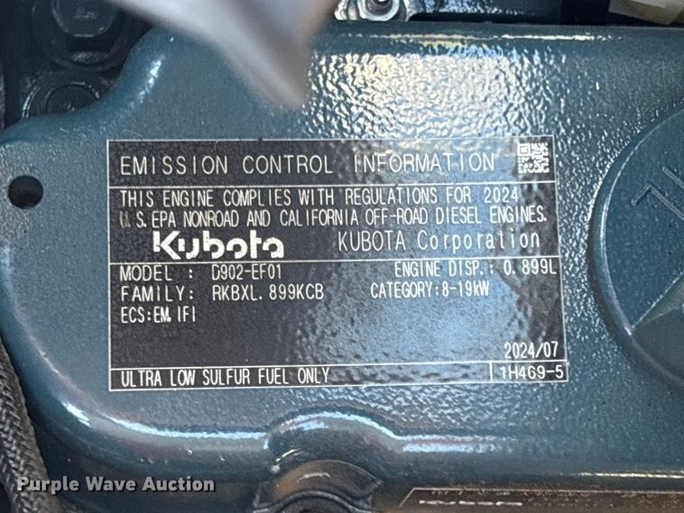 image for item YA1084 2025 Bobcat MT100 compact utility loader