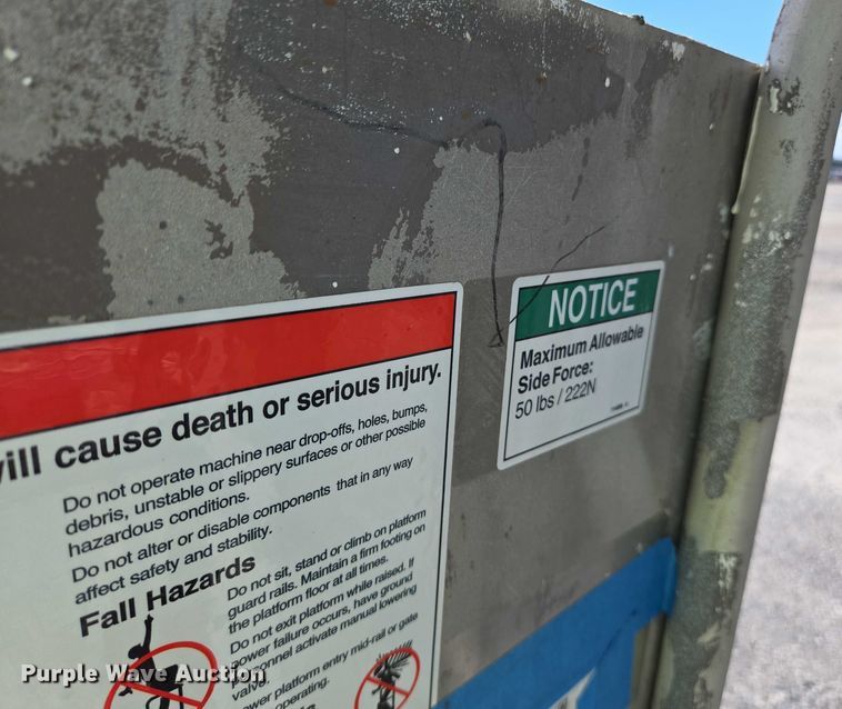 image for item YA1085 2018 Genie AWP-30S vertical lift