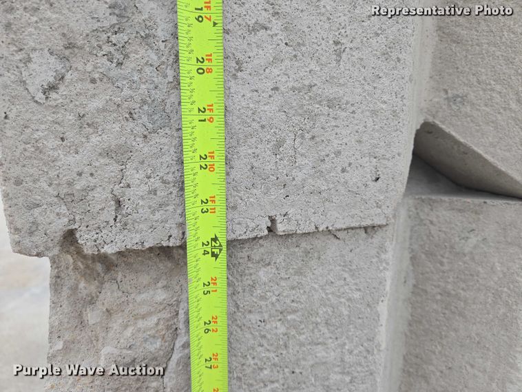 image for item ZA0698 (24) concrete edge bunker blocks