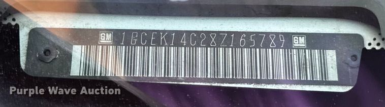 image for item DO2258 2008 Chevrolet Silverado 1500 pickup truck