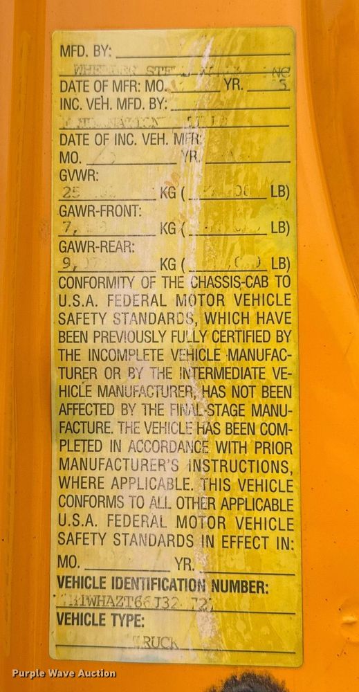 image for item DO2267 2006 International 7400 dump truck