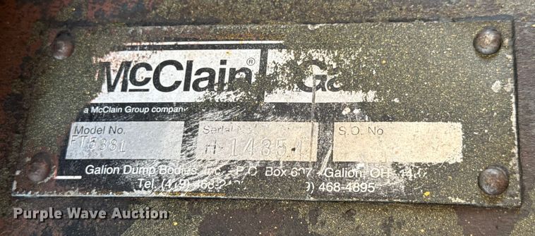 image for item DO2268 2000 International 4900 dump truck