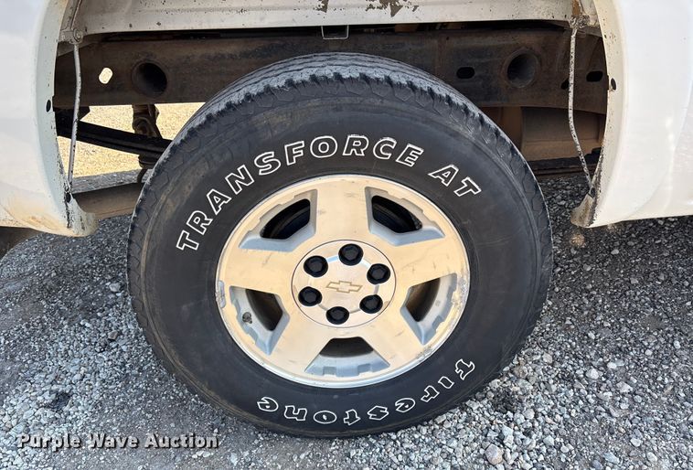 image for item DT4965 2007 Chevrolet Silverado Ext. Cab pickup truck