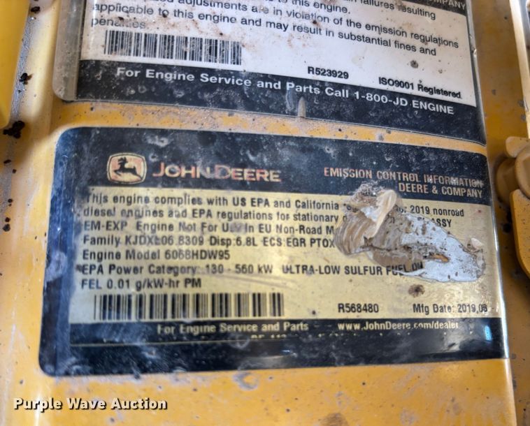 image for item DT4967 2022 John Deere 620G motor grader