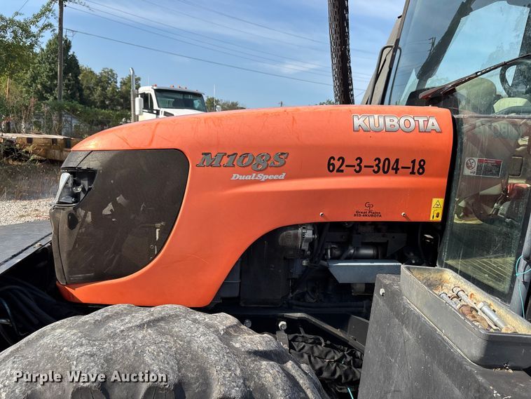 image for item DT4972 Kubota M108S MFWD tractor