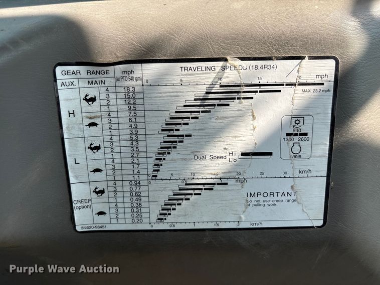 image for item DT4972 Kubota M108S MFWD tractor