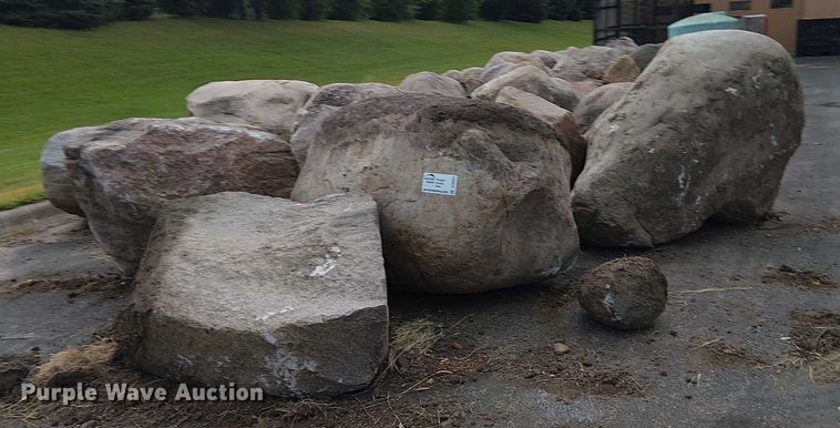 image for item DT6261 Approximately 100 landscape boulders
