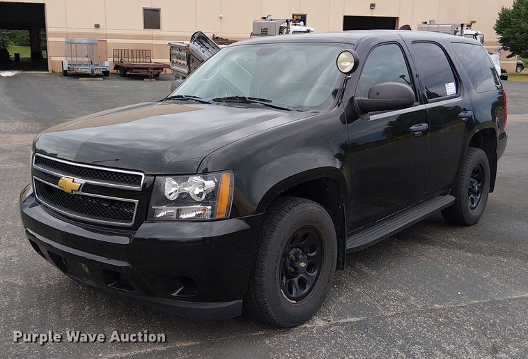 image for item DT6263 2012 Chevrolet Tahoe Police SUV