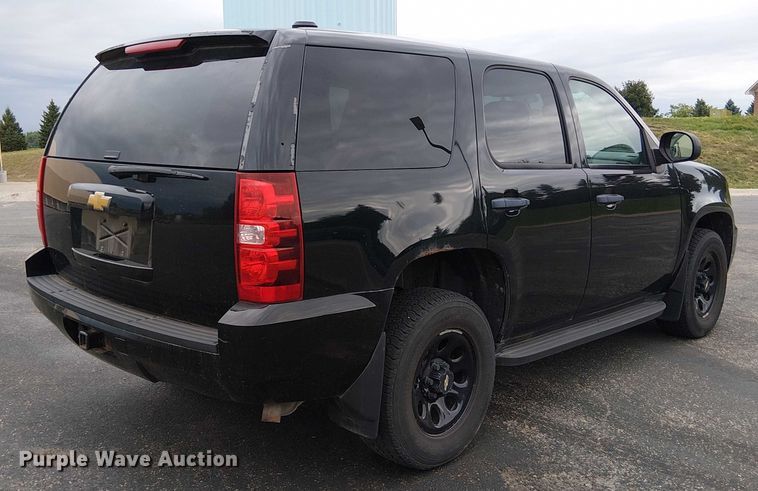 image for item DT6263 2012 Chevrolet Tahoe Police SUV