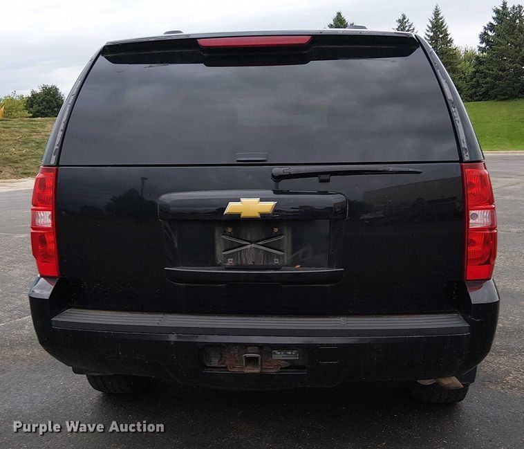 image for item DT6263 2012 Chevrolet Tahoe Police SUV
