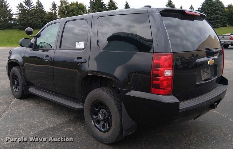 image for item DT6263 2012 Chevrolet Tahoe Police SUV