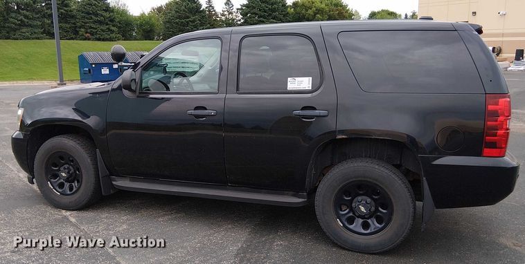 image for item DT6263 2012 Chevrolet Tahoe Police SUV