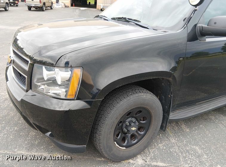 image for item DT6263 2012 Chevrolet Tahoe Police SUV