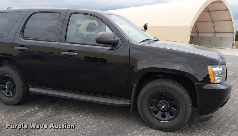 image for item DT6263 2012 Chevrolet Tahoe Police SUV