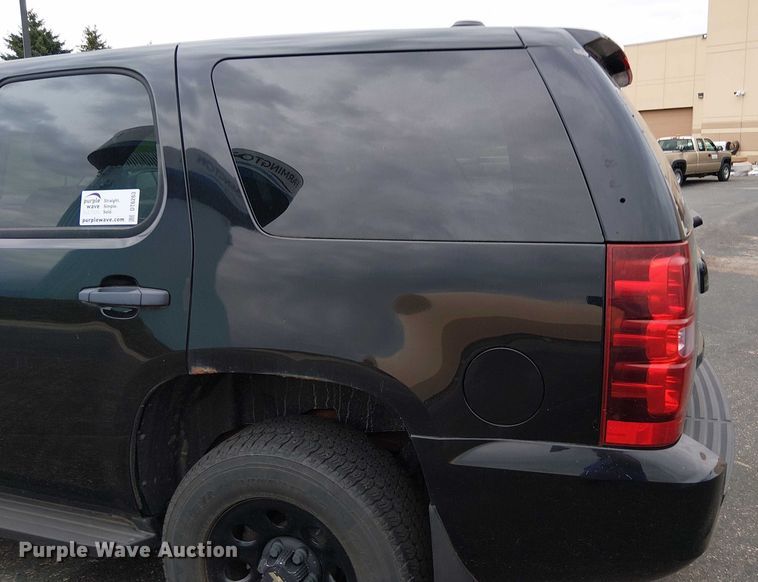 image for item DT6263 2012 Chevrolet Tahoe Police SUV