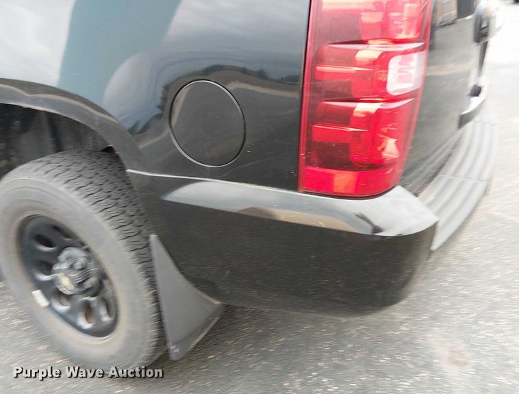 image for item DT6263 2012 Chevrolet Tahoe Police SUV