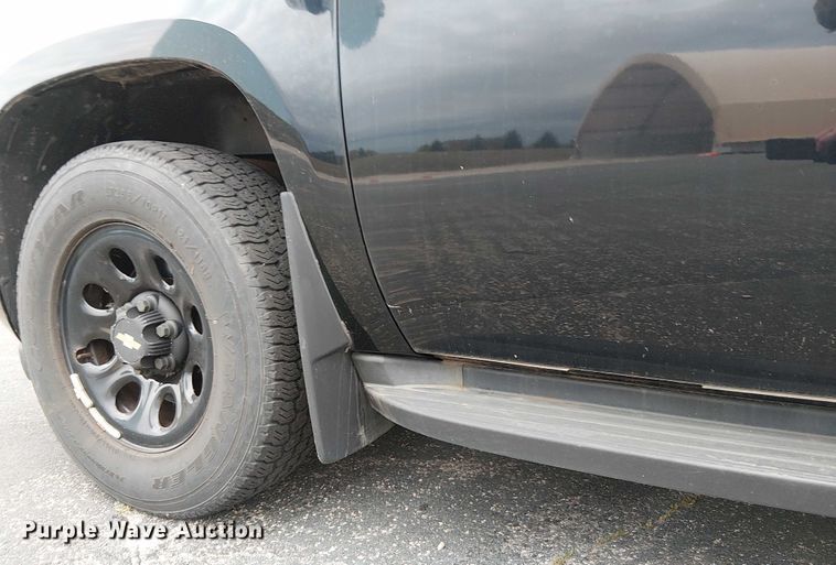 image for item DT6263 2012 Chevrolet Tahoe Police SUV