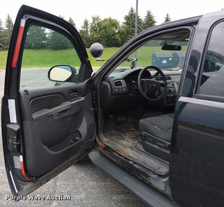 image for item DT6263 2012 Chevrolet Tahoe Police SUV