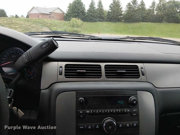 image for item DT6263 2012 Chevrolet Tahoe Police SUV