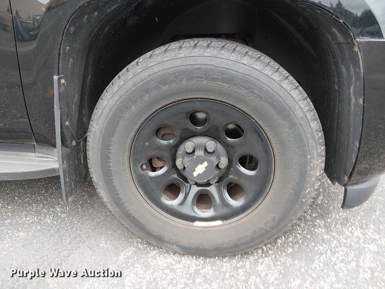 image for item DT6263 2012 Chevrolet Tahoe Police SUV