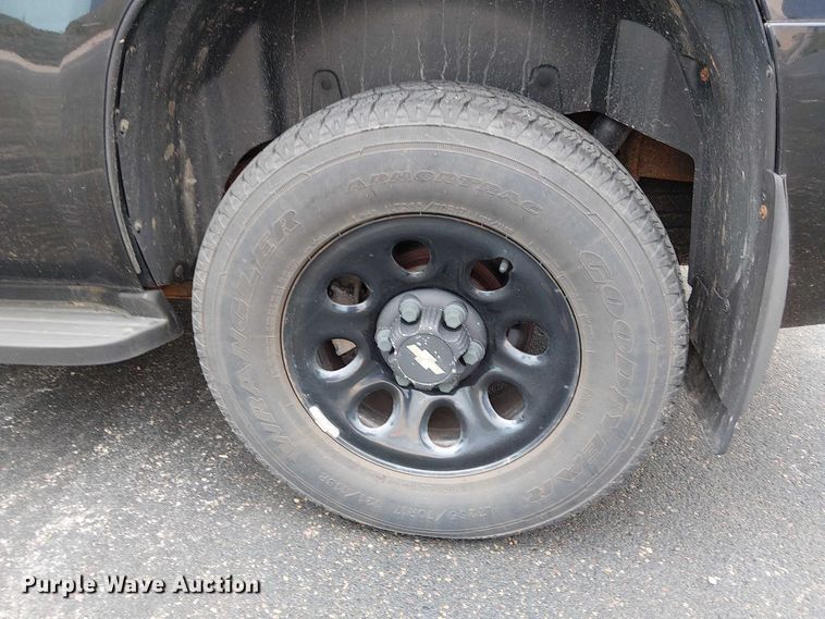 image for item DT6263 2012 Chevrolet Tahoe Police SUV