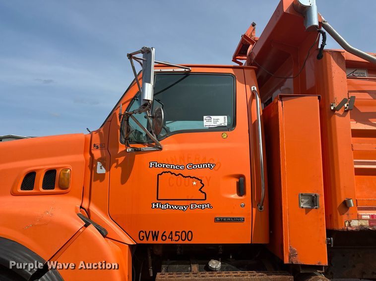 image for item DT6303 2004 Sterling L-Line dump truck