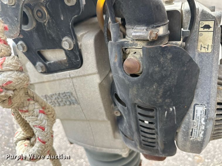 image for item DT6365 Lot of 2 compactors (2) Wacker BS50-2 plate compactors