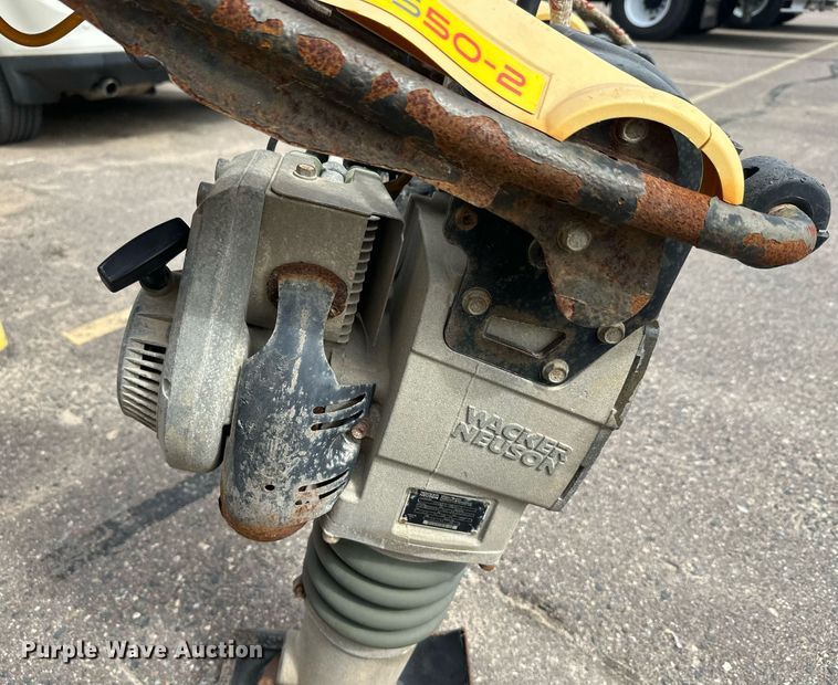 image for item DT6365 Lot of 2 compactors (2) Wacker BS50-2 plate compactors