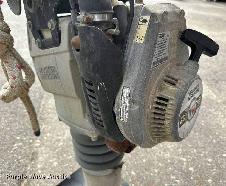 image for item DT6365 Lot of 2 compactors (2) Wacker BS50-2 plate compactors