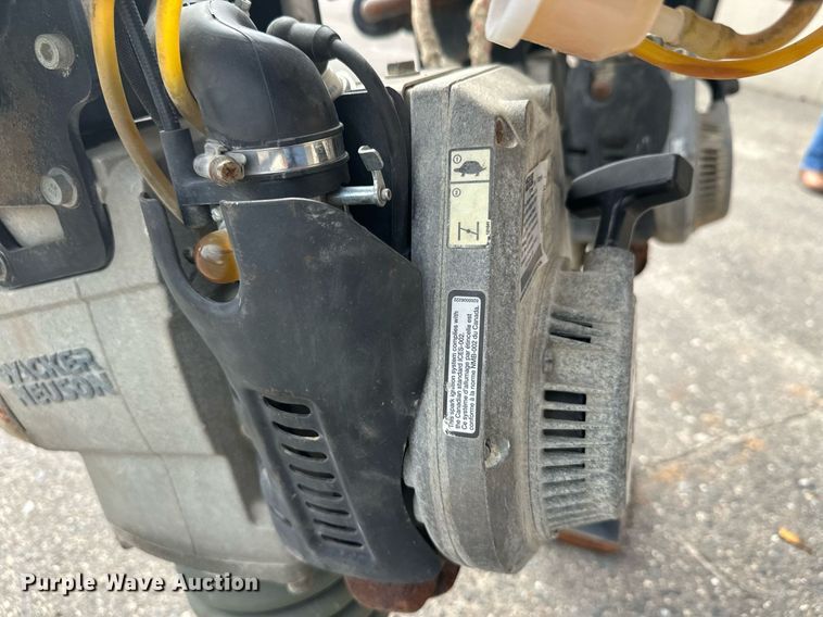 image for item DT6365 Lot of 2 compactors (2) Wacker BS50-2 plate compactors