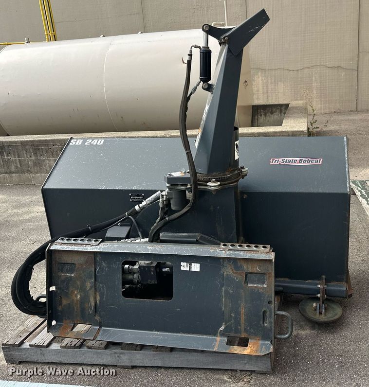 image for item DT6366 Bobcat SB240X 72 skid steer snow blower