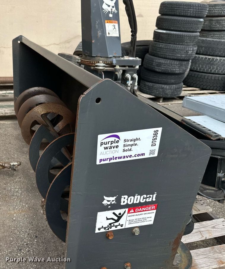image for item DT6366 Bobcat SB240X 72 skid steer snow blower
