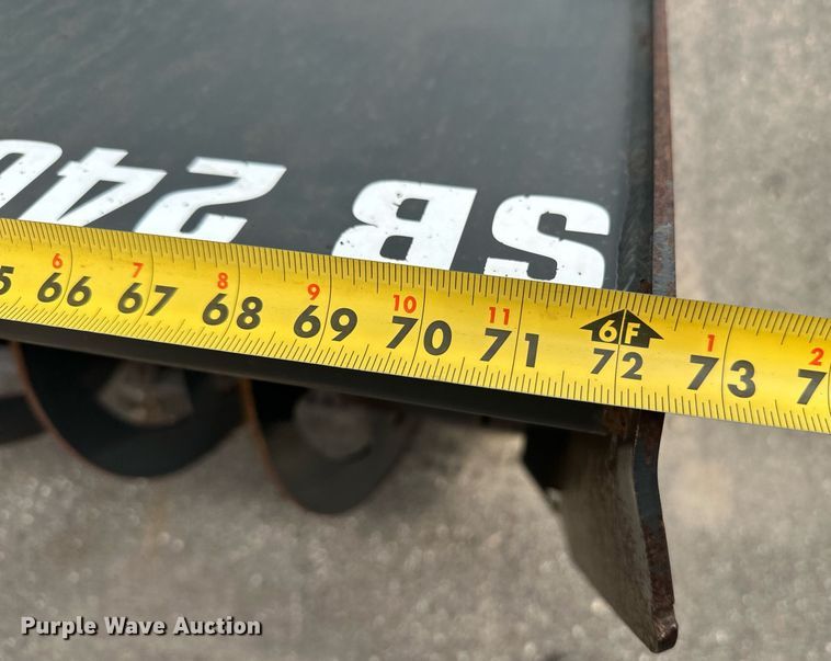 image for item DT6366 Bobcat SB240X 72 skid steer snow blower