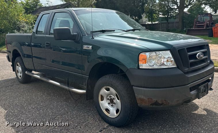 image for item DT6394 2007 Ford F150 SuperCab pickup truck