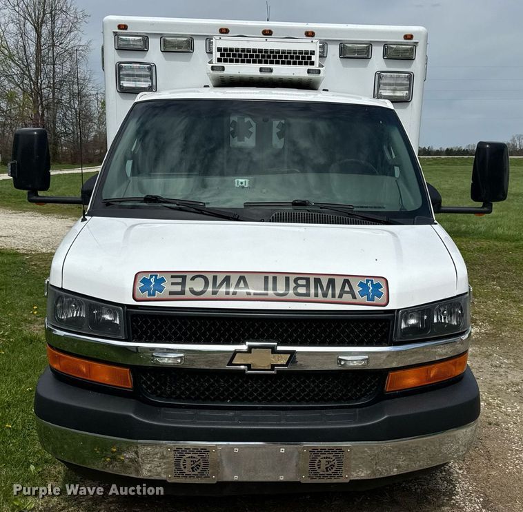 image for item DV1901 2016 Chevrolet Express G3500 ambulance