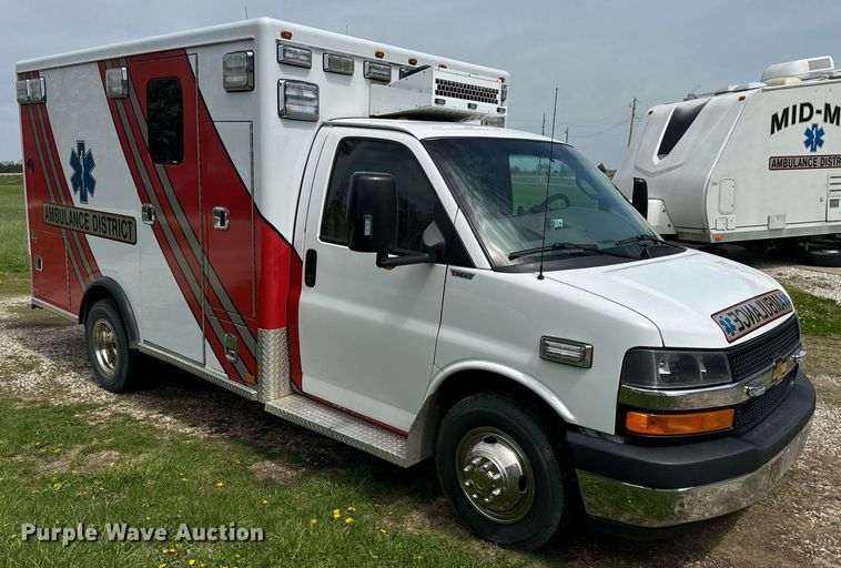 image for item DV1901 2016 Chevrolet Express G3500 ambulance
