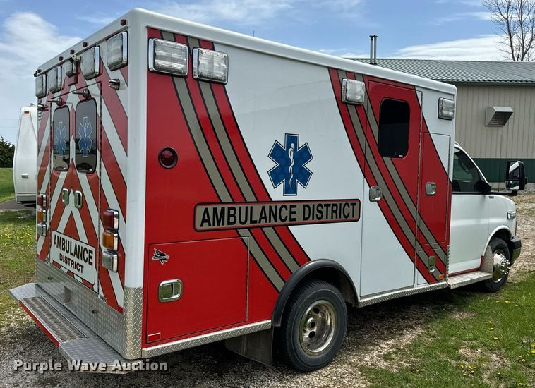 image for item DV1901 2016 Chevrolet Express G3500 ambulance