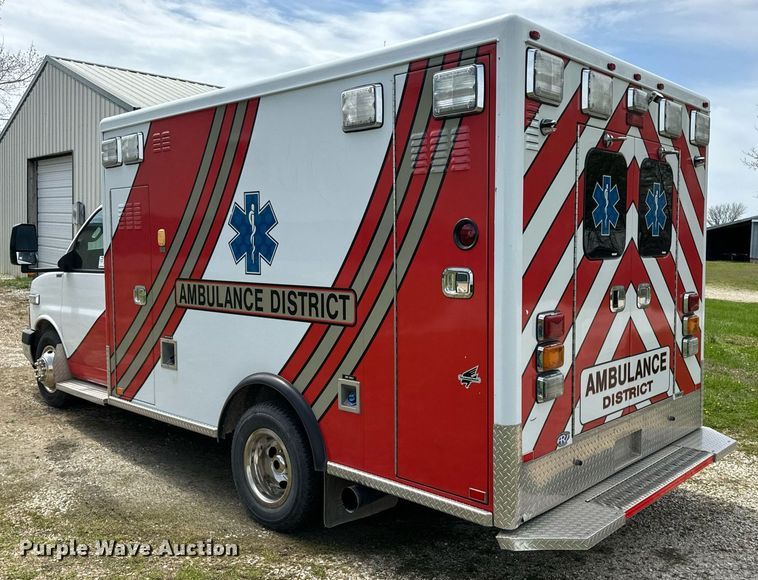 image for item DV1901 2016 Chevrolet Express G3500 ambulance