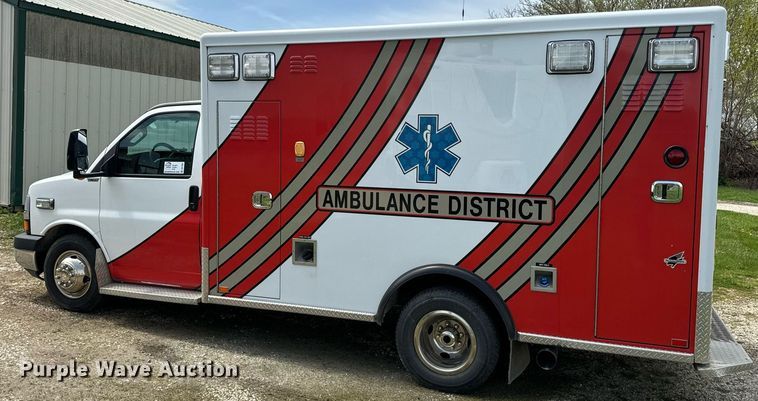 image for item DV1901 2016 Chevrolet Express G3500 ambulance