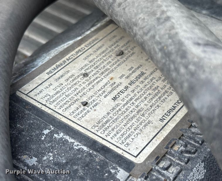 image for item DW6625 2005 International 7400 dump truck