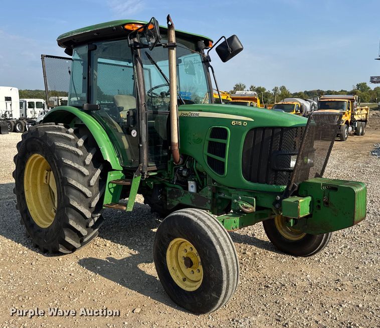 image for item DW6631 2010 John Deere 6115D tractor