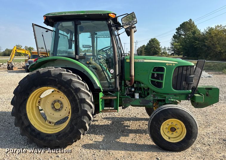 image for item DW6631 2010 John Deere 6115D tractor