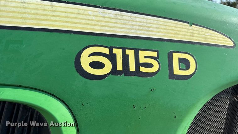 image for item DW6631 2010 John Deere 6115D tractor