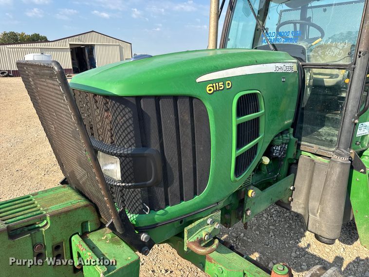 image for item DW6631 2010 John Deere 6115D tractor