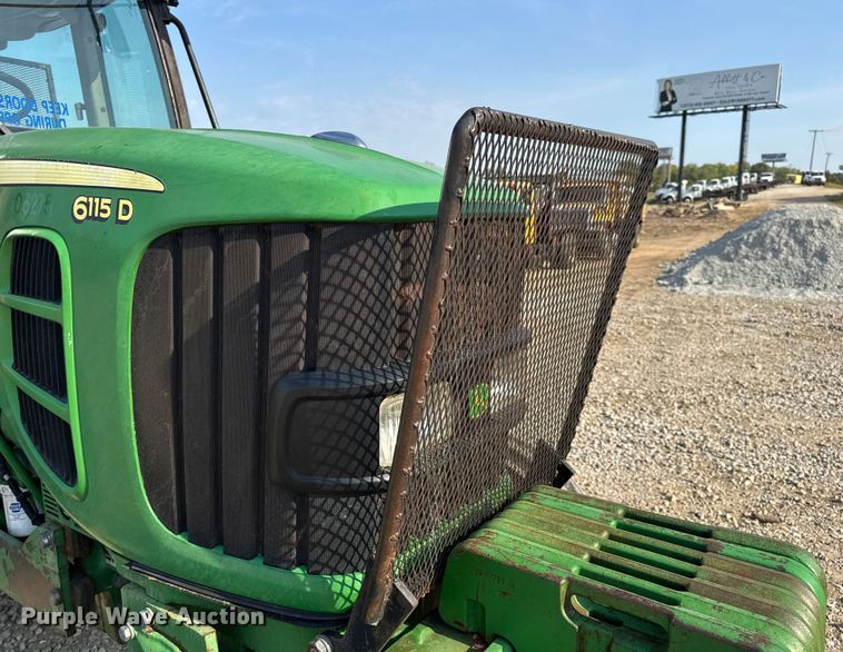 image for item DW6631 2010 John Deere 6115D tractor