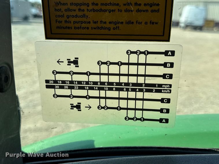 image for item DW6631 2010 John Deere 6115D tractor