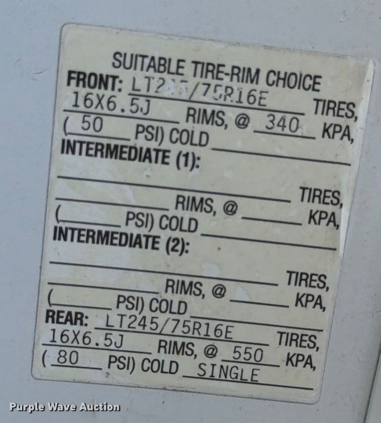 image for item DX5814 2004 GMC Savana utility van