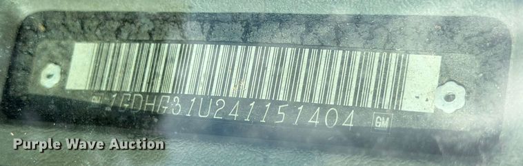 image for item DX5814 2004 GMC Savana utility van