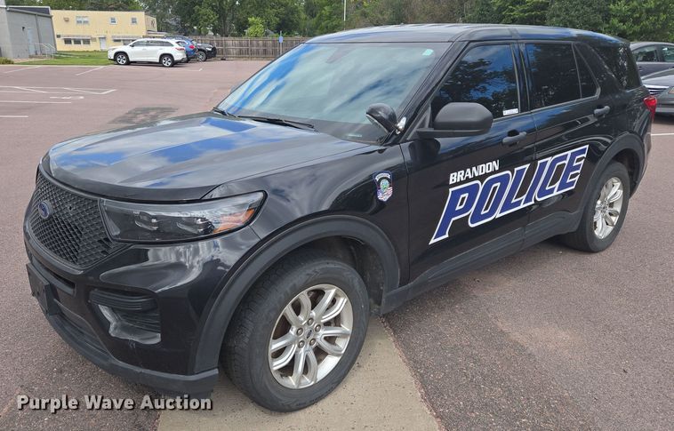 image for item DY1125 2020 Ford Explorer Police Interceptor SUV