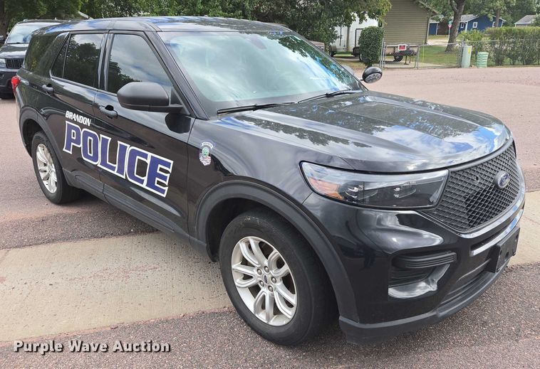 image for item DY1125 2020 Ford Explorer Police Interceptor SUV